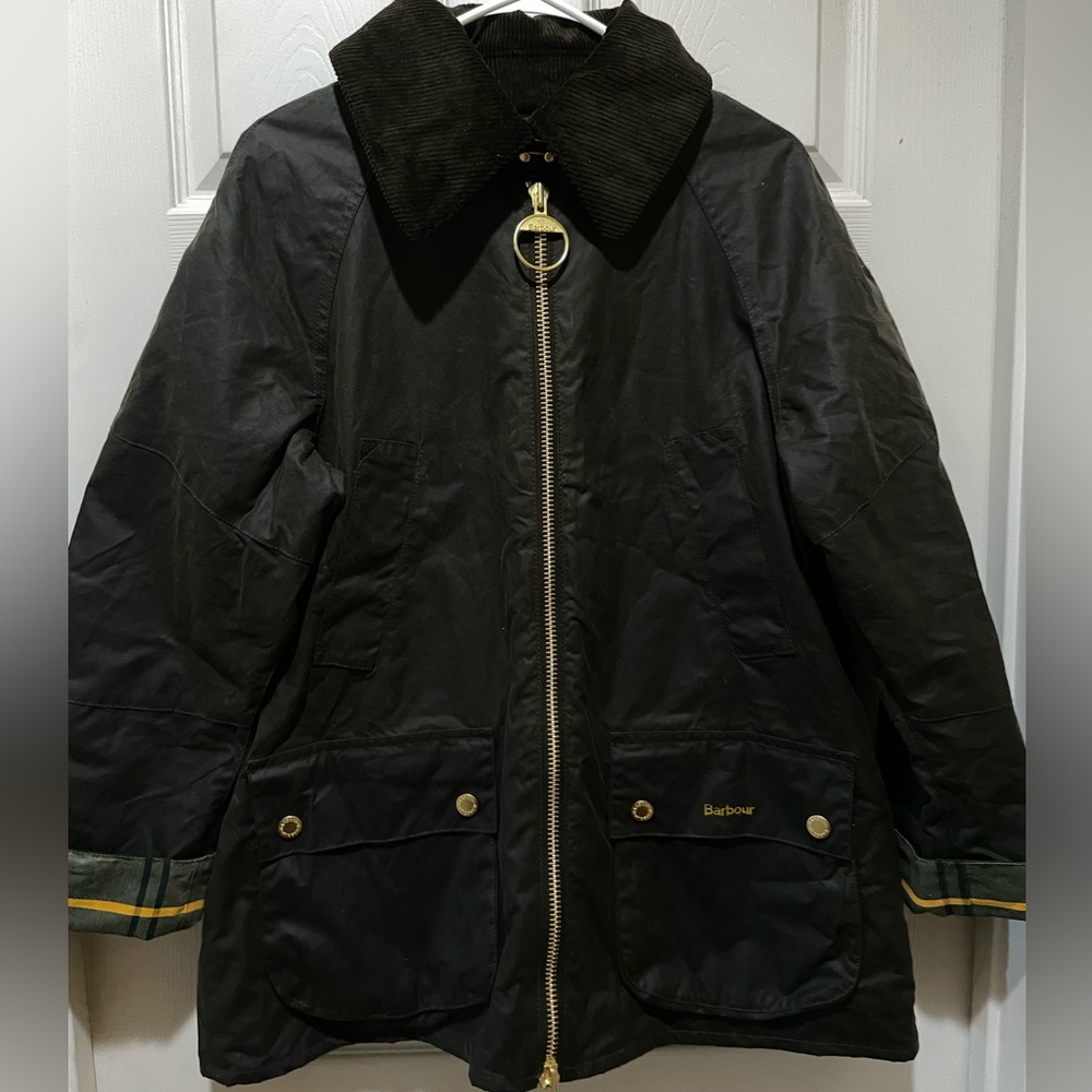 Barbour Allerston Water Resistant Waxed Cotton Jacket - Picture 3 of 7